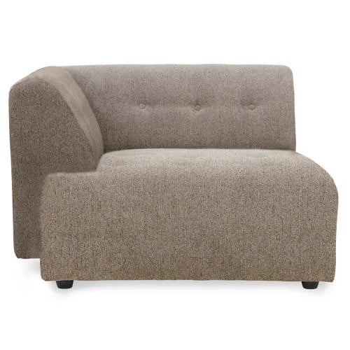 HKLiving bank Vint beige