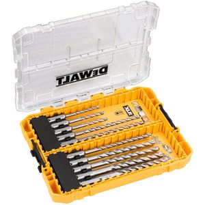 DeWalt Bohrer ELITE Hammerbohrer DT70752-QZ, SDS+, 10-teiliges Set, 5-12 mm, Stahlbetonbohrer