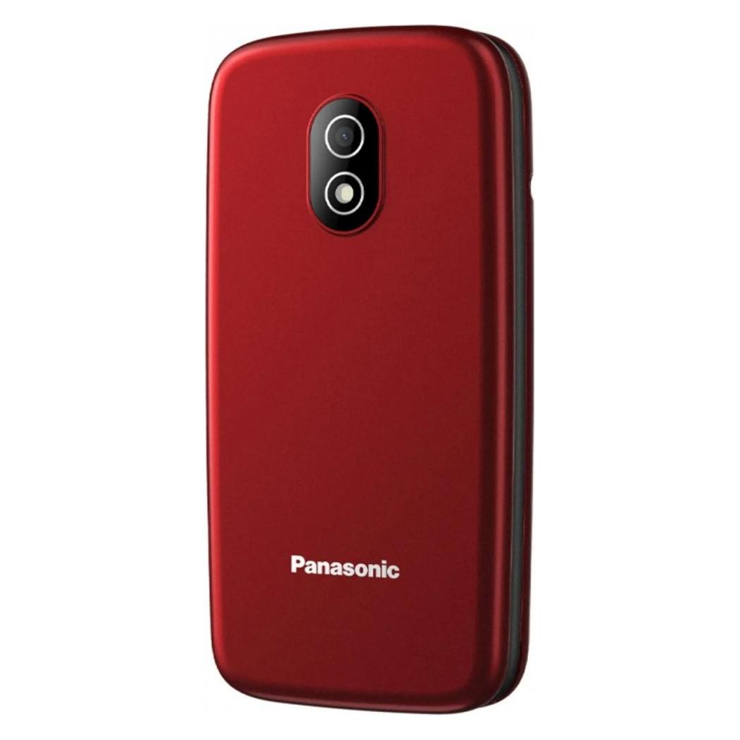 Panasonic 4G-Mobiltelefon für das Wesentliche KX-TU410 - Rot (2.40", 0.80 Mpx) (KX-TU410EXR)