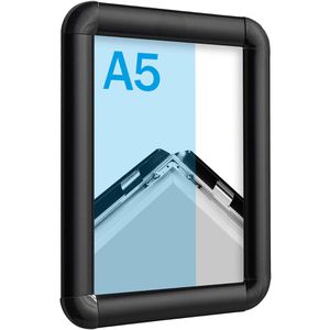Sprintis Klapprahmen 25 mm Profil, DIN A5, schwarz, Aluminium