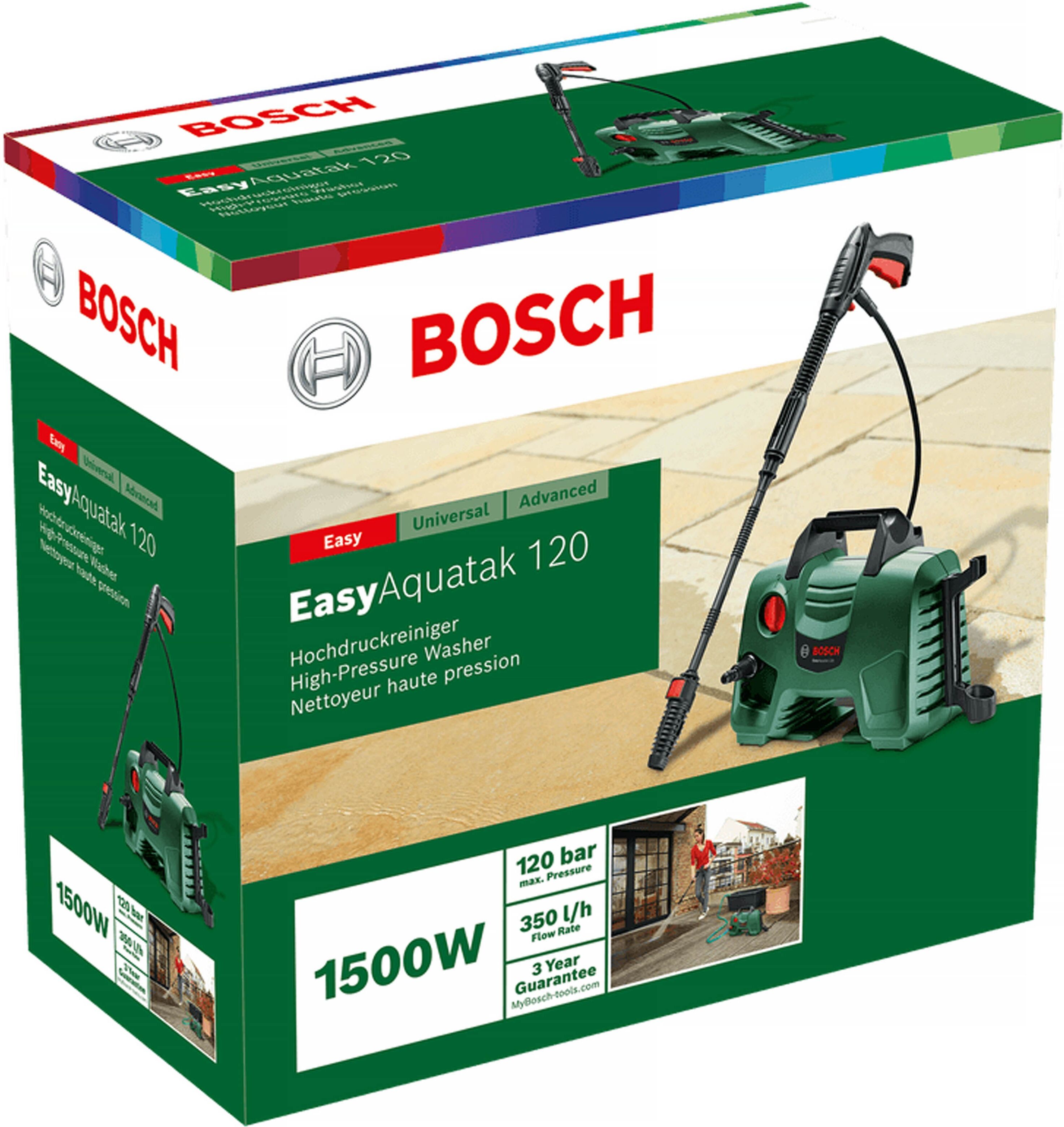 Bosch Högtryckstvätt Easy Aquatak 120, 1500 W, 120 Bar