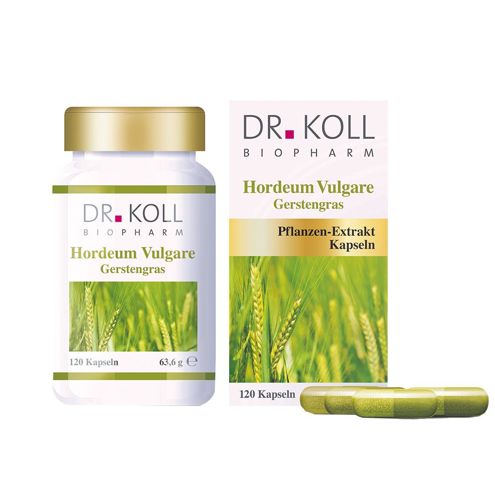 Gerstengras Hordeum Vulgar Bio 120 St Kapseln