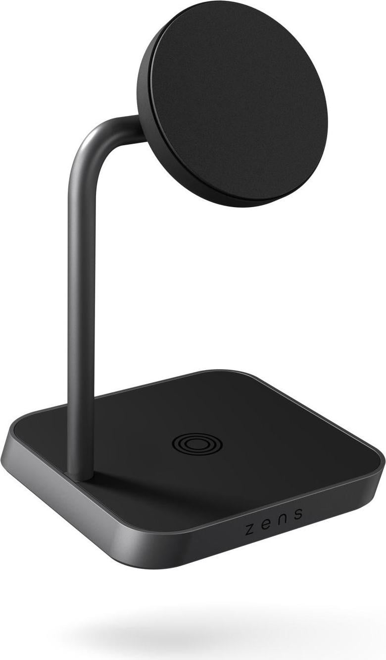 Otter Products Zens Draadloze Oplader voor iPhone en AirPods, 2 Oplaadplaatsen, Qi-opladen, Zwart
