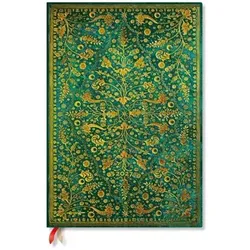Paperblanks, Agenda, Kalender für 2027 Smaragdblume