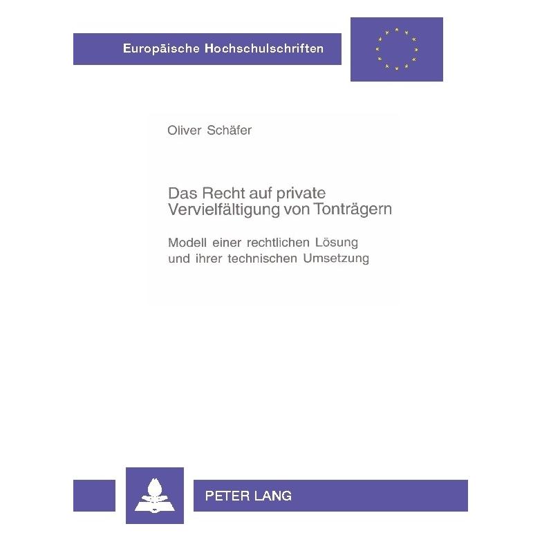Umbreit Schäfer:Das Recht auf private Vervielfä (Deutsch, Softcover, Oliver Schäfer) (64886461)