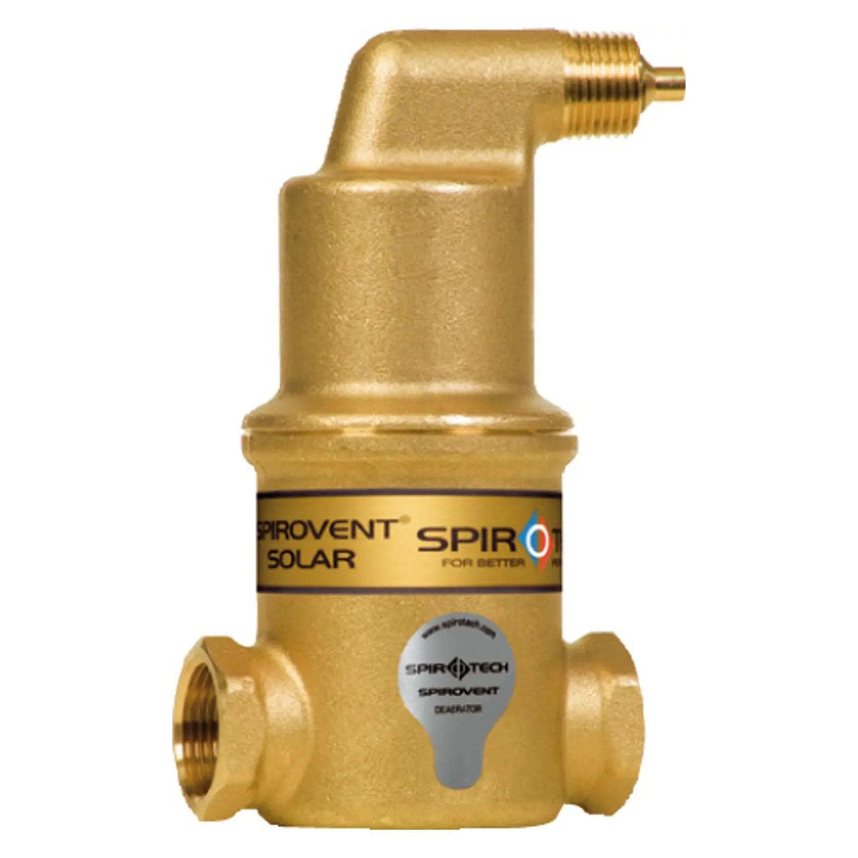 SpiroTech SpiroVent Solar Autoclose Mikroblasenabscheider, DN 20 (3/4") (7738301846)