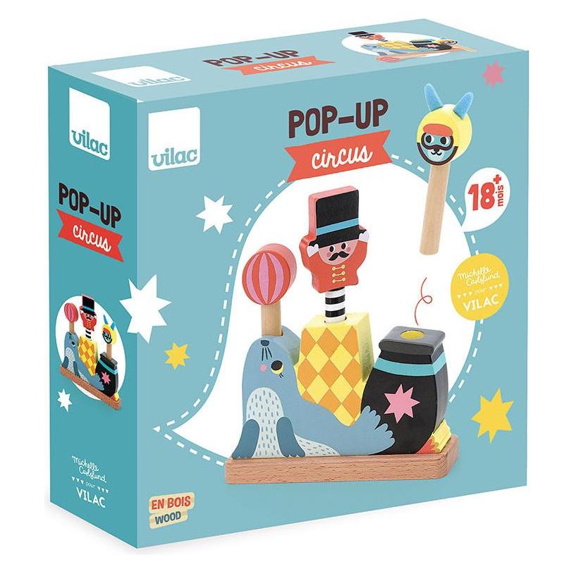 Vilac Pop-Up Zirkus - Michelle Carlslund (1.58 - 11 Jahre) (8573)