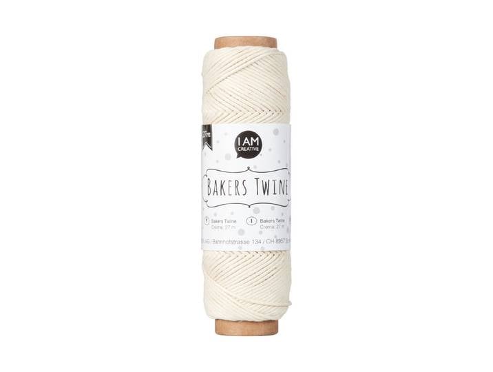 I AM Creative Bakers Twine Creme