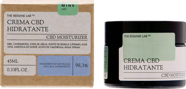 The Beemine Lab Creme Hidratante Com CBD 45ml