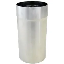 Bertrams Vle Teleskop-Stutzen 17TE250-110 Ø 110 x 0,6 mm, 250 mm, Edelstahl 1.403