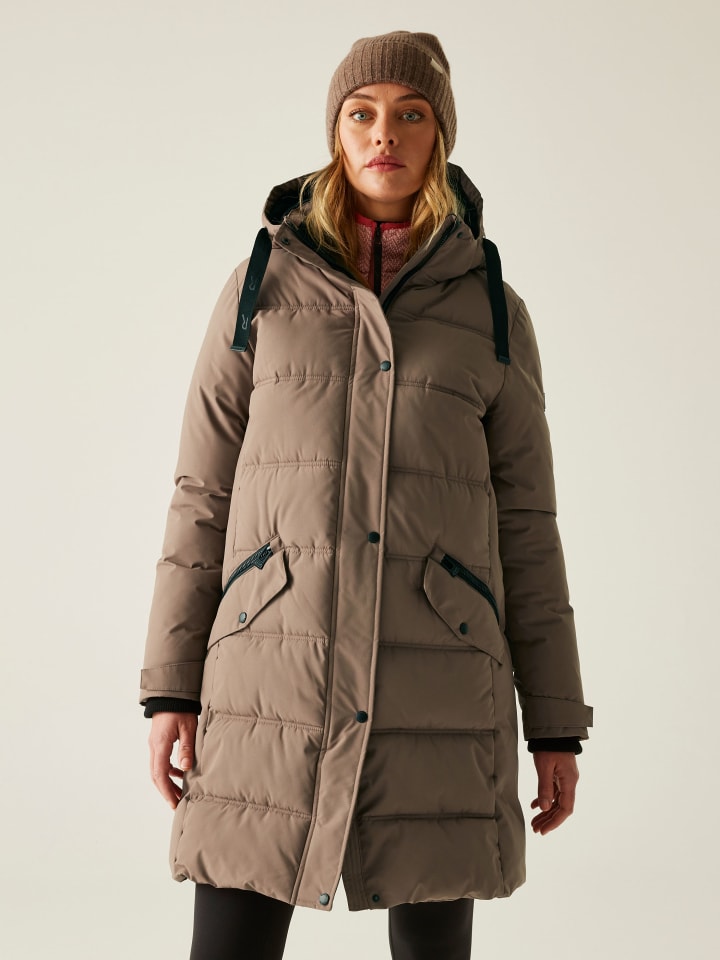 Regatta Steppmantel "Eryn" in Taupe - 42