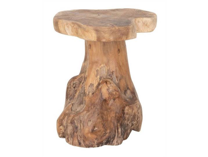 Must Living Beistelltisch Mushroom aus Teakholz, Natur