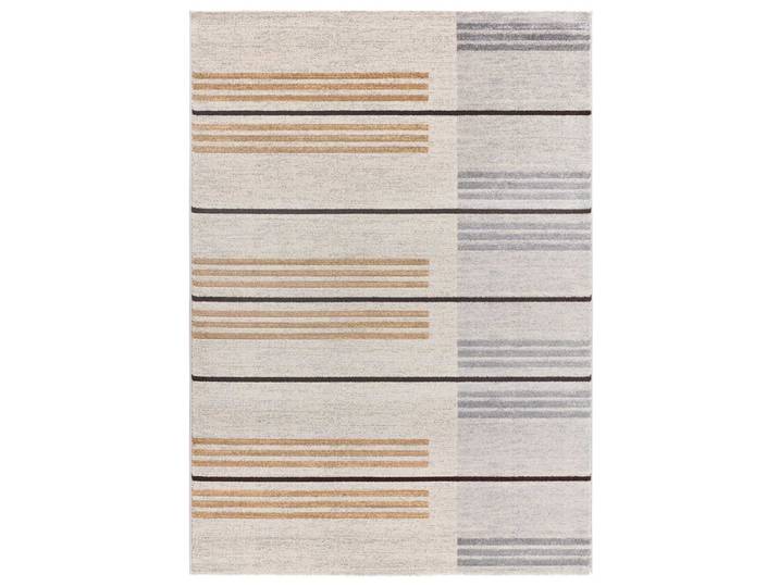 Tapis ethnique gris / beige 133x190 cm