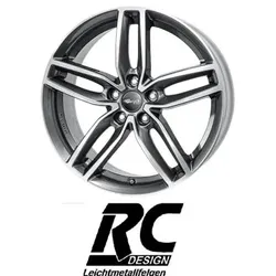 RC-Design RC29 8X19 5/114,30 ET38 Himalaya-Grey Front-poliert