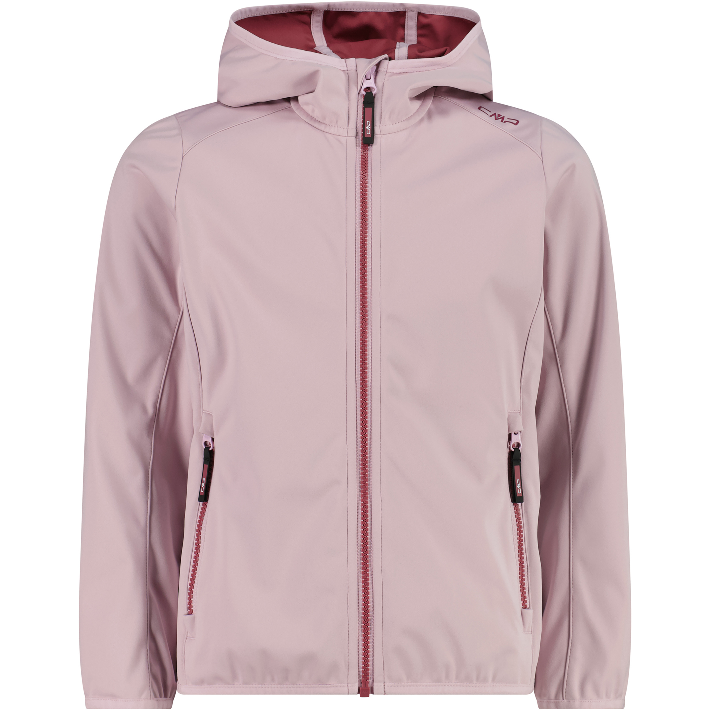 CMP Kinder Softshelljacke rosa Größe 128 Trekking Wasserabweisend Wasserabweisend