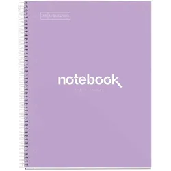 MIQUELRIUS Notizbuch Emotions 1 A4 kariert Spiralbildung lila