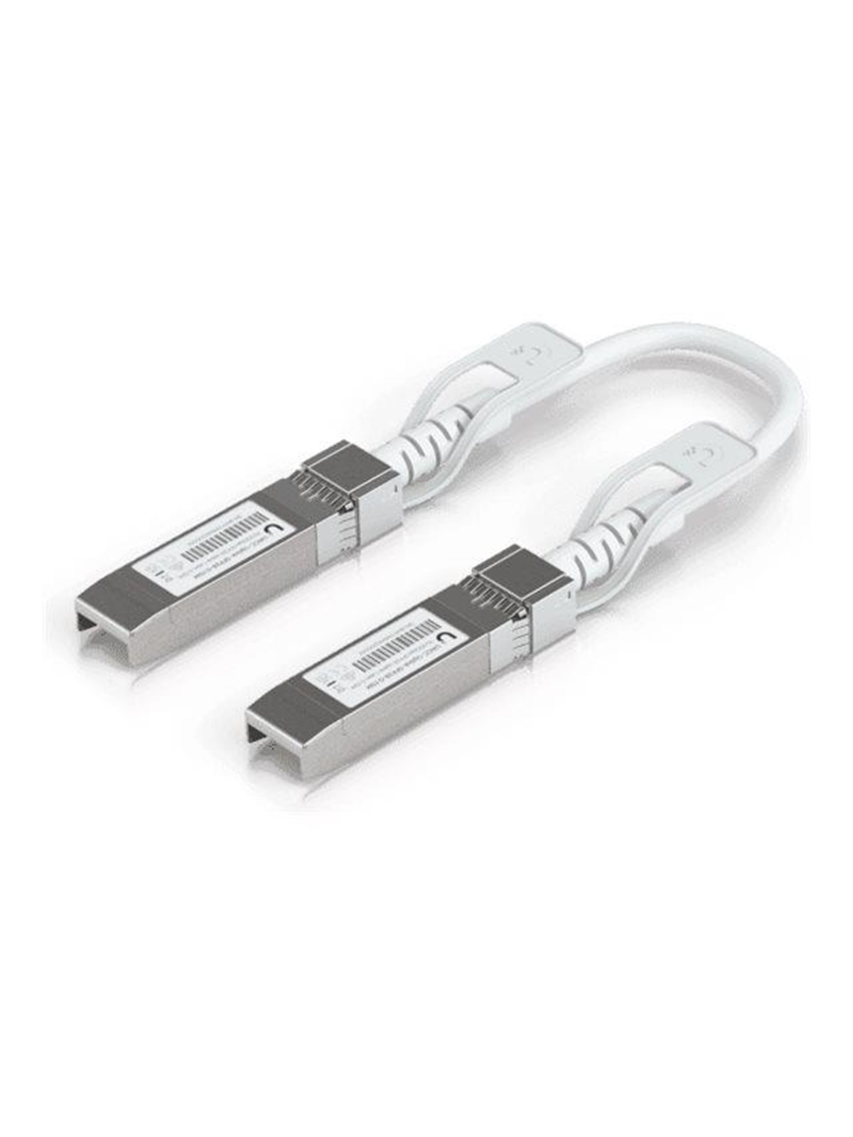 Ubiquiti UniFi 1-25G Auto Direct Attach Uplink Cable 15cm - Weiß - 0.1m