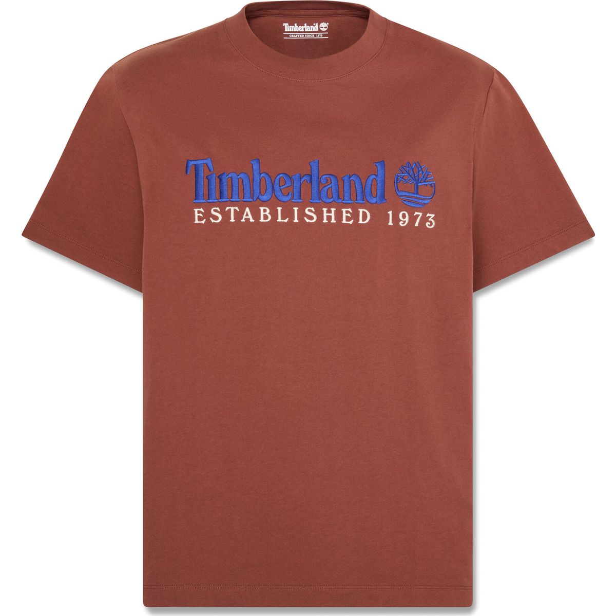 Timberland Mens Short Sleeve Embroidered Tee brownout XL TBC0YHBRAIM1-XL