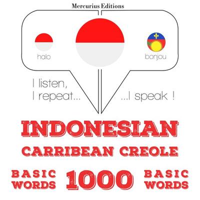 1000 essential words in Haitian Creole - JM Gardner, Audio, 9782821147331