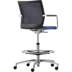 Dauphin Stilo 6837 CFR Mesh Comfort Counter-Drehstuhl frei konfigurierbar