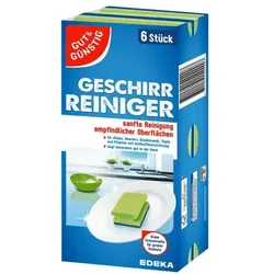 Gut & Günstig Geschirrreiniger 6er-Pack