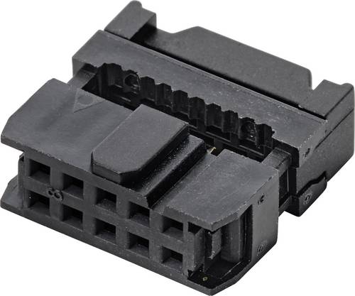 TRU COMPONENTS TC-9878216 Verbinder Anzahl Reihen: 2 Polzahl je Reihe: 5