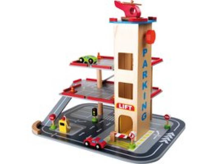 Parkhaus Rasante Abfahrt