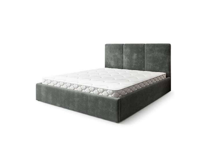 Masseno Boxbett Boxbett AZURI 180x200 cm grau