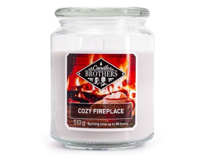 Candle-Brothers Bougie parfumée\, Bougie en Verre\, 2 mèches\, 510 g\, 100 h de Combustion\, Bougie d'ambiance
