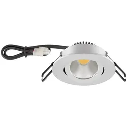 EVN-Lichttechnik, Deckenleuchte, Lichttechnik LED-Deckeneinbauleuchte PC20061502 chr/mt (620 lm)