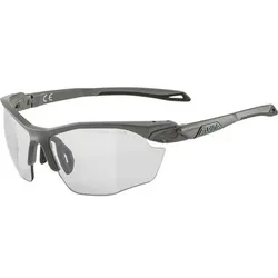 ALPINA Sportbrille/Sonnenbrille "Twist Five HR VL+", Größe ONE SIZE in Grau Grau
