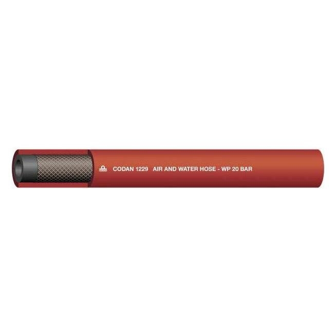 RS PRO Red 12.7mm EPDM Air/Water Hose 25M (1467736)