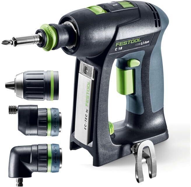 Festool Perceuse-visseuse sans fil C 18 Basic-Set (578831)