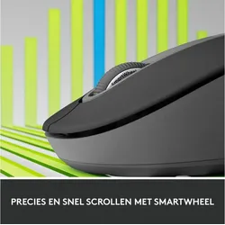 LOGITECH Signature M650 L für Linkshänder, Graphite, USB/BT
