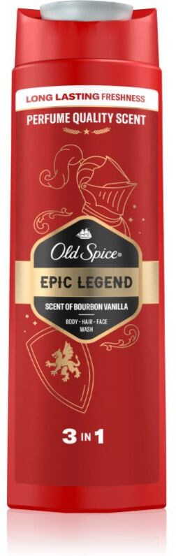 Old Spice Epic Legend Duschgel für Gesicht, Körper und Haare 400 ml
