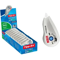 Tipp-Ex, Korrekturmittel, Korrekturroller Pure Mini Ecolutions 5 mm, 10 Stück