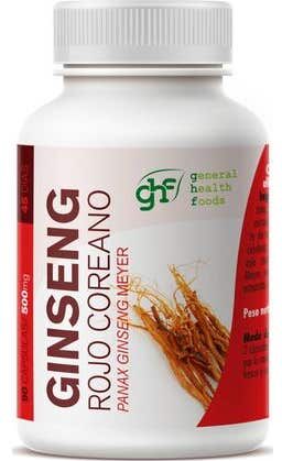 GHF Ginseng Rojo Coreano 500mg 90cáps