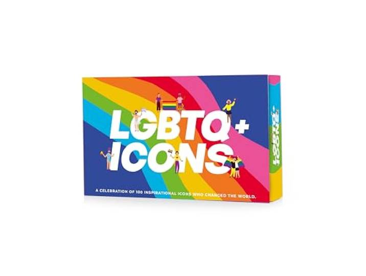 LGBTQ+pictogramkaarten - Buitengewone verhalen van degenen die het verleden hebben beïnvloed.