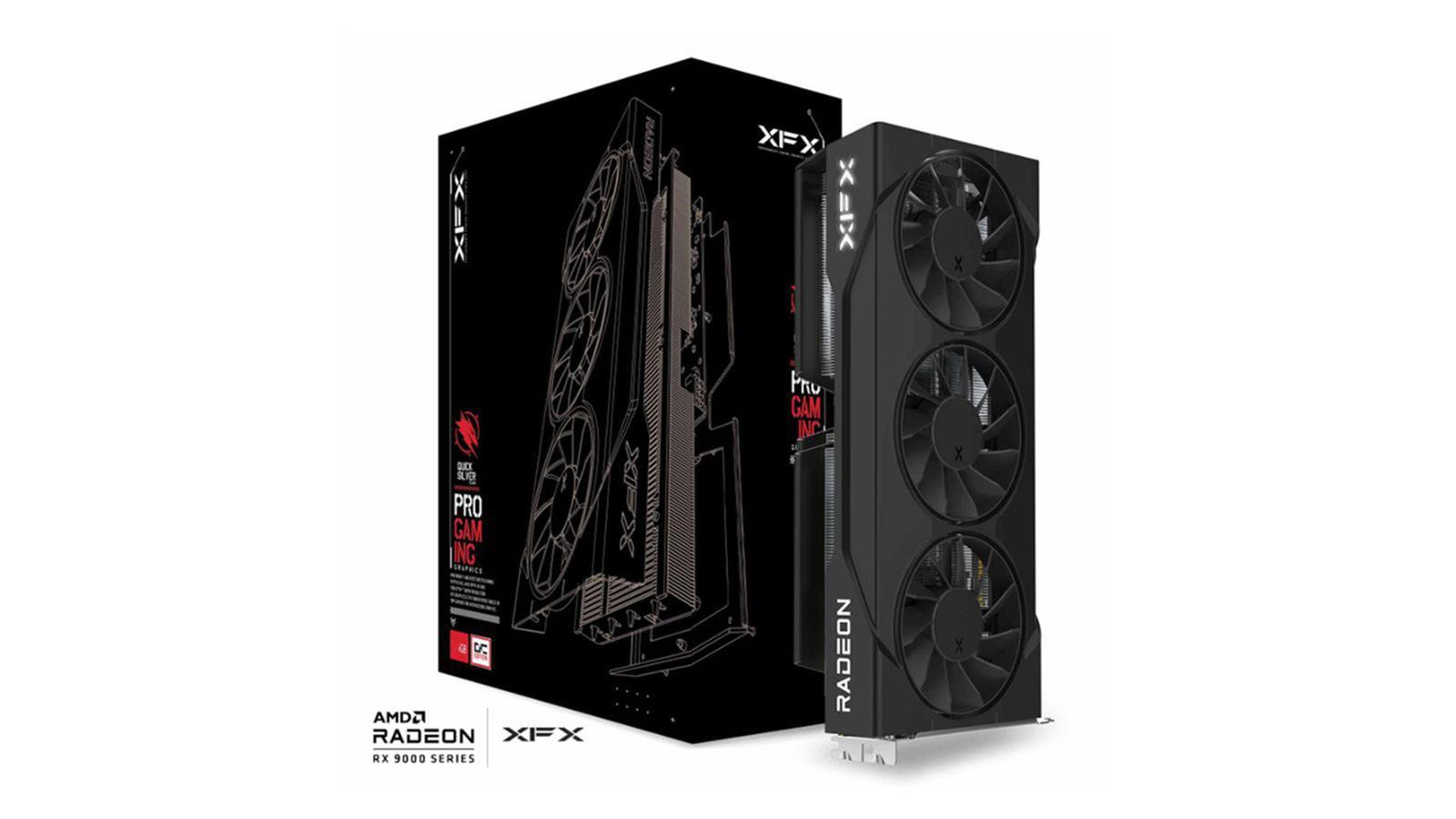 XFX Swift Radeon RX 9060 XT OC Triple Fan Gaming Edition Grafikkarte 16GB GDDR6 DP/HDMI RX-96TS316B7