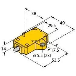 Turck Sensor RI360P1-QR14-ELIU5X2