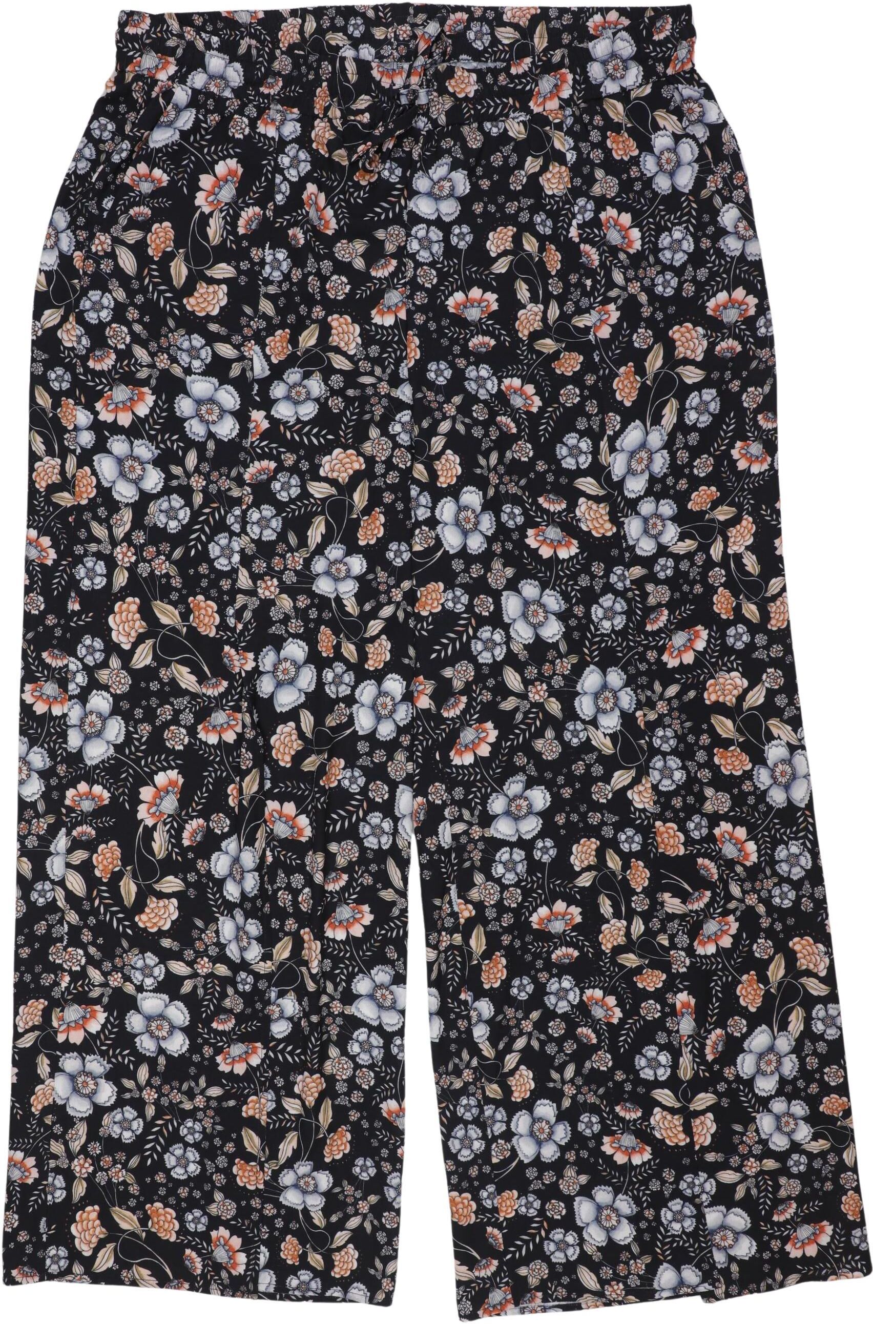 Eloquii Damen Stoffhose, Schwarz, Gr. 3XL (US 18), Synthetik / Elasthan - Second Hand