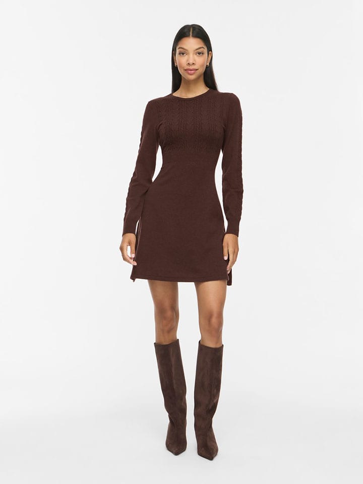 Vila Kleid "Kerry" in Braun - S