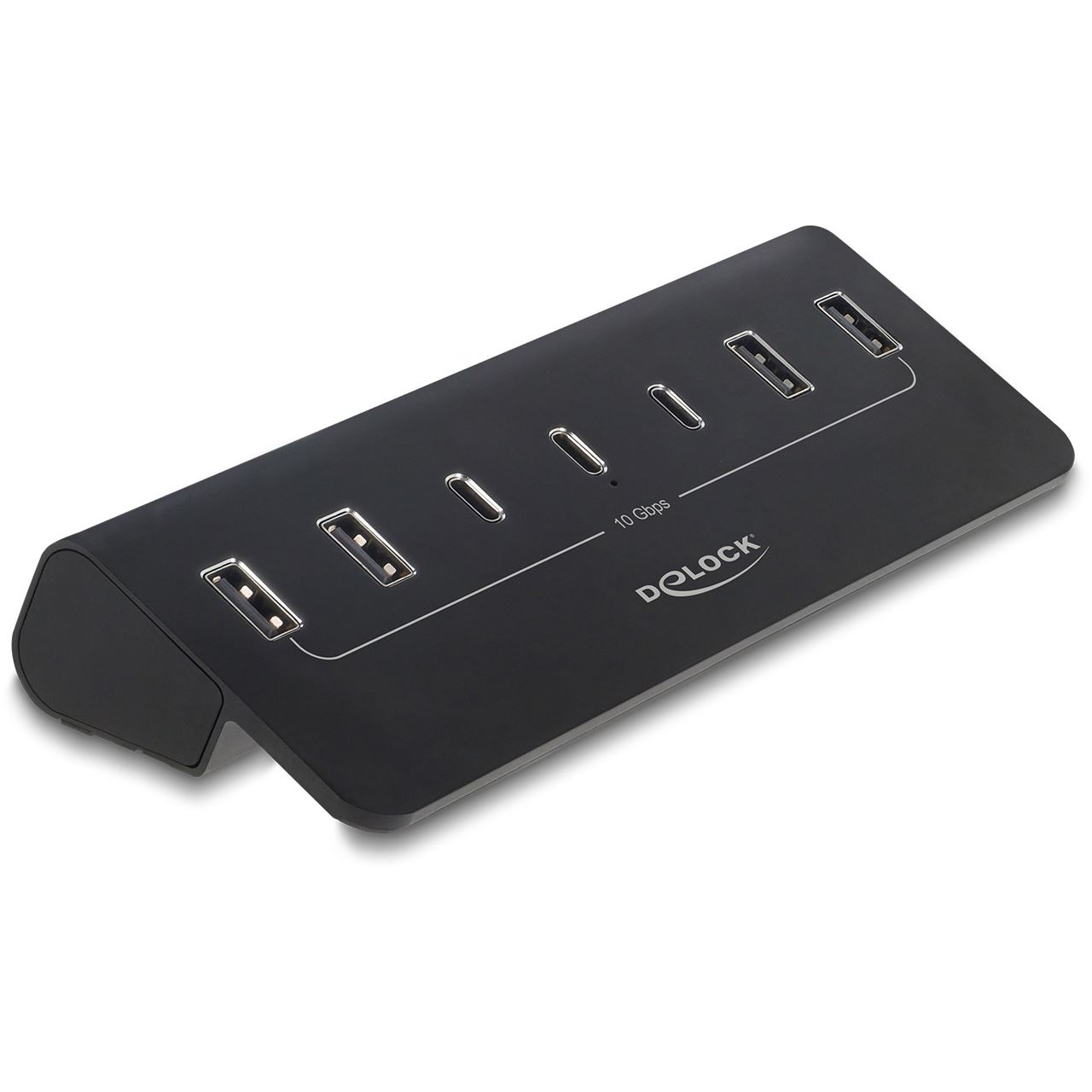 Delock USB 10 Gbps Hub mit 3 USB-C und 4 USB-A Ports