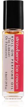 The Library of Fragrance Strawberry Ice Cream óleo corporal roll-on unissexo 8.8 ml. Strawberry Ice Cream