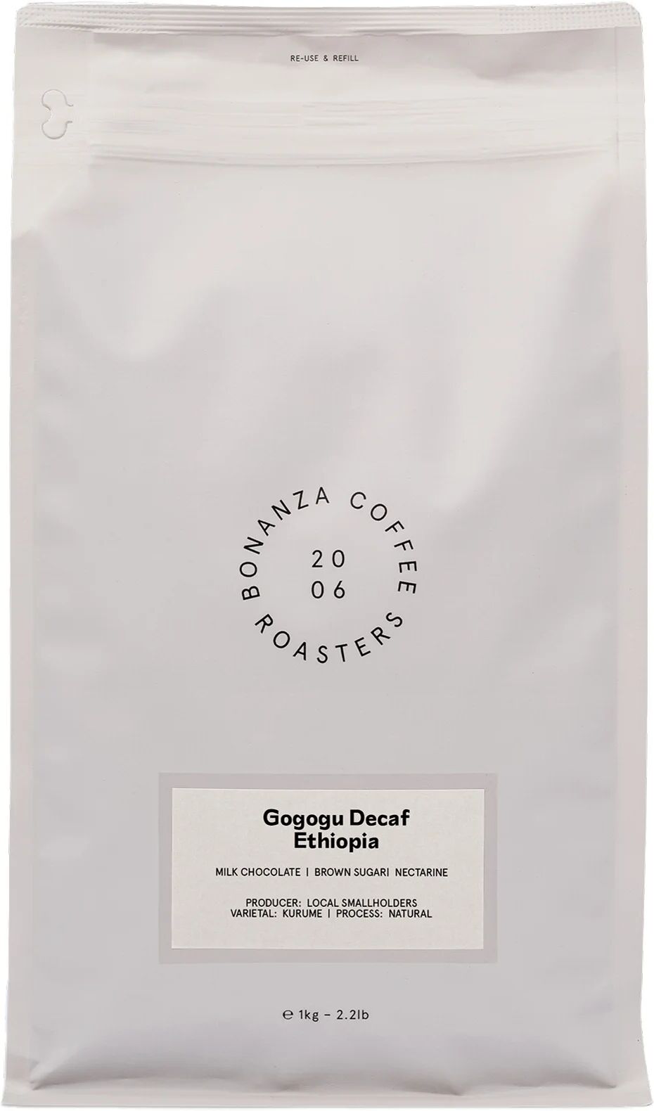 Bonanza Coffee Roasters - Gogogu Omni-Roast Decaf - 250 g Ganze Bohne - Intensität: 4/6