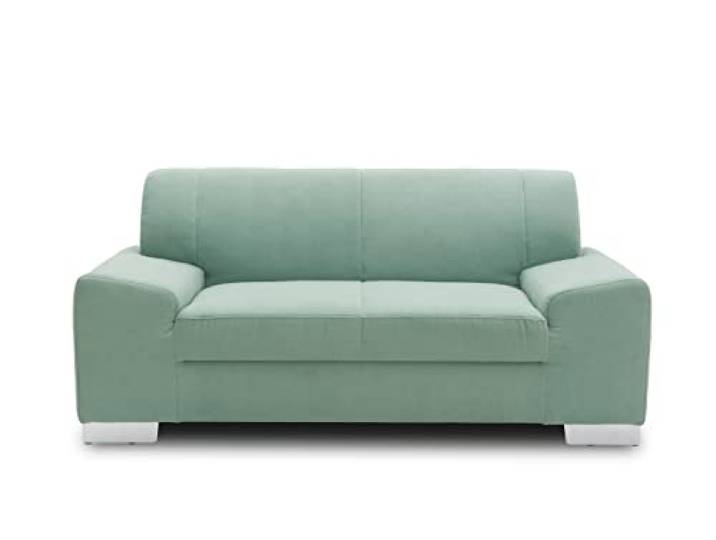 DOMO. collection Sofa Alisson, 2er Couch, 2 Sitzer, 2er Garnitur, Polstergarnitur 164 x 83 x 75 cm (BxTxH), in mint