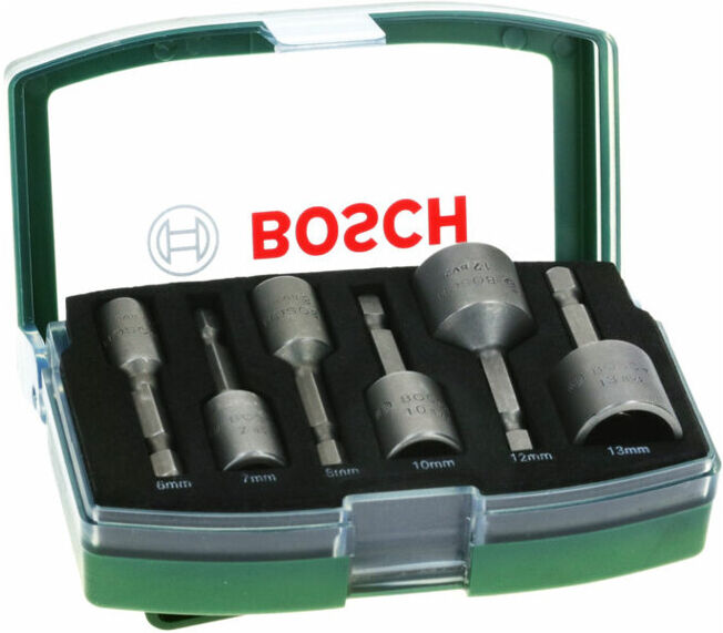 Set de 6 douilles monoblocs ; Bosch (2607017313)