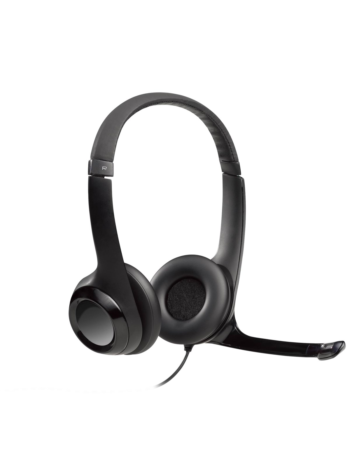 Logitech H390 USB Computer Headset - Black