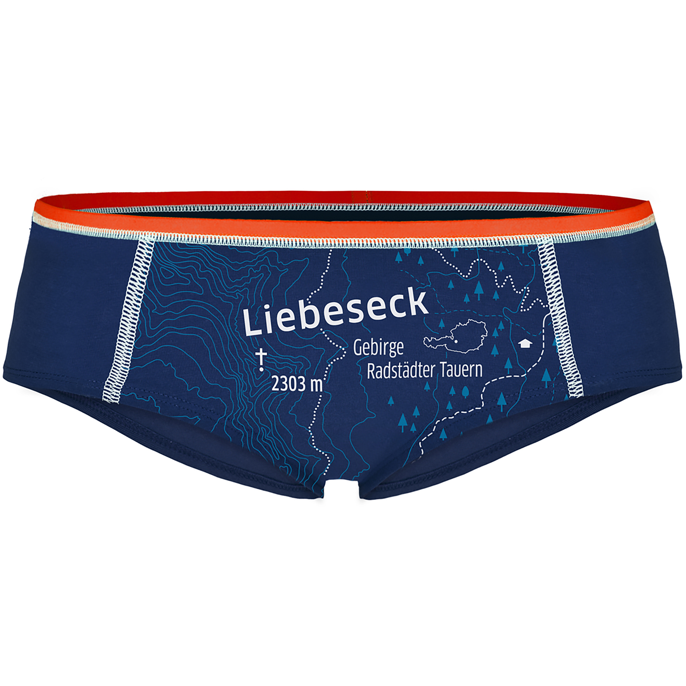 Ein schöner Fleck Erde Liebeseck Damen Kurze Unterhose blau Größe XL Lifestyle Hautfreundlich