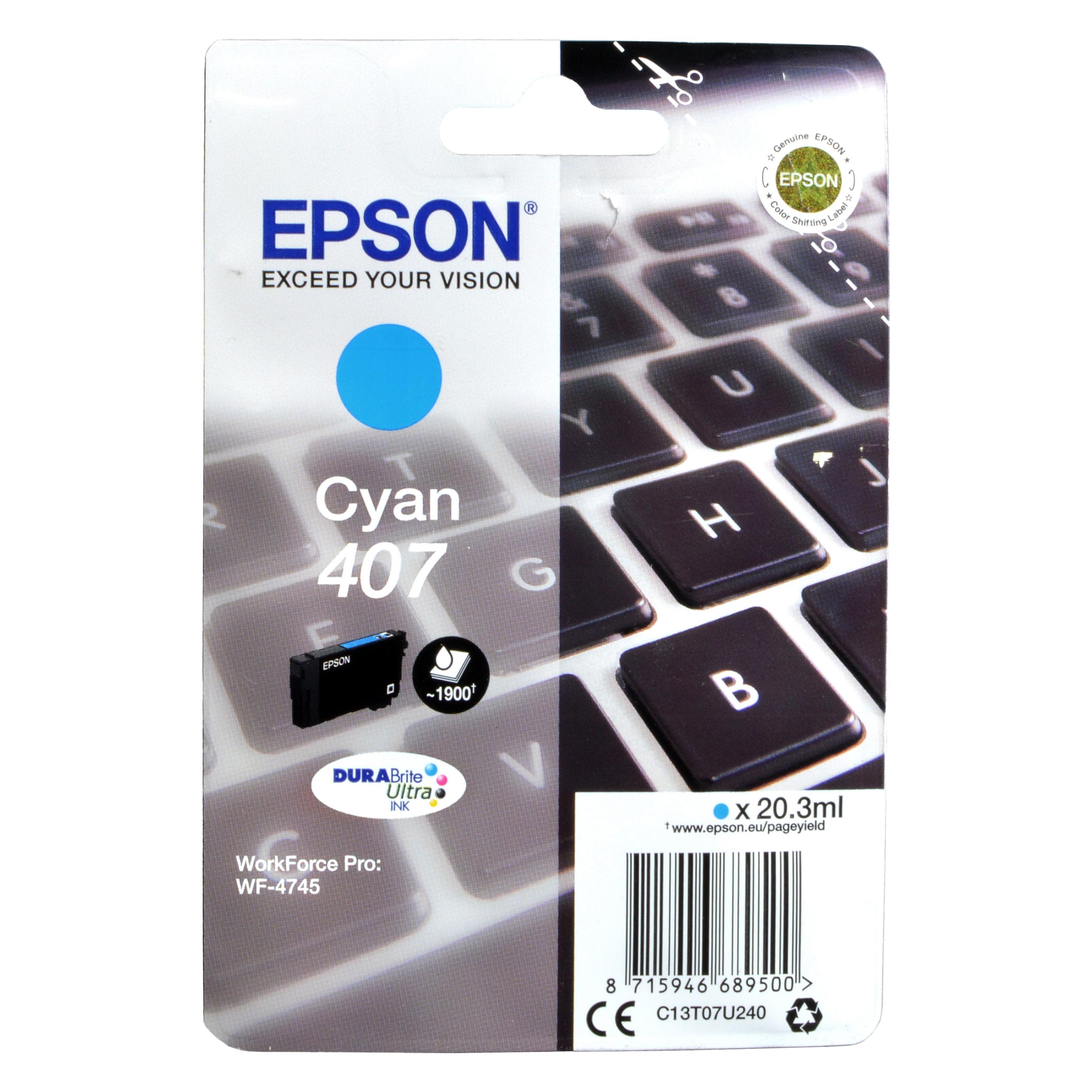 Epson 407 (C) (C13T07U240)